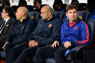 Illustration for article titled Without Messi, Barcelona Look All Too Mortal